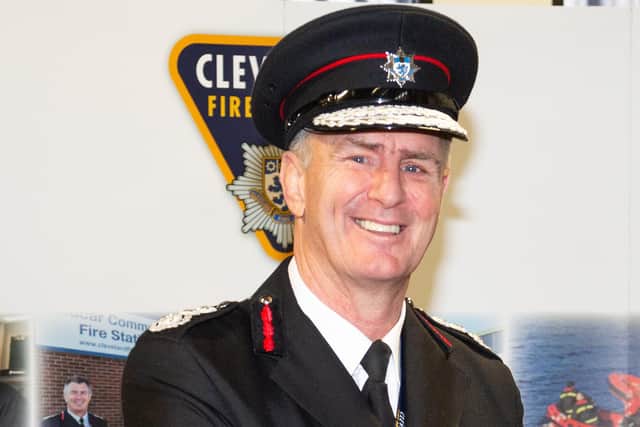 Cleveland Fire Brigade's chief fire officer Ian Hayton