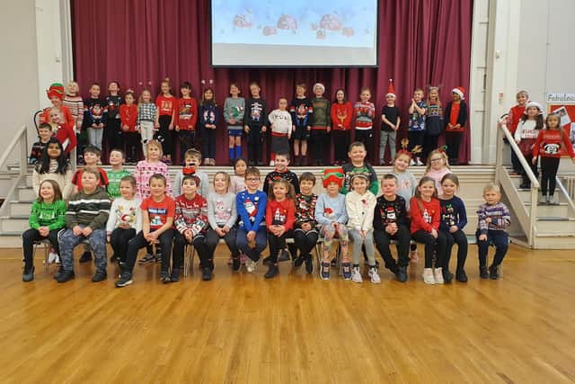 Sacred Heart Primary School which has recorded a virtual carol service for Hartlepool's carers.