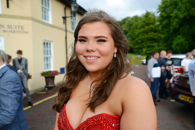 Another student all set for prom. Picture by FRANK REID