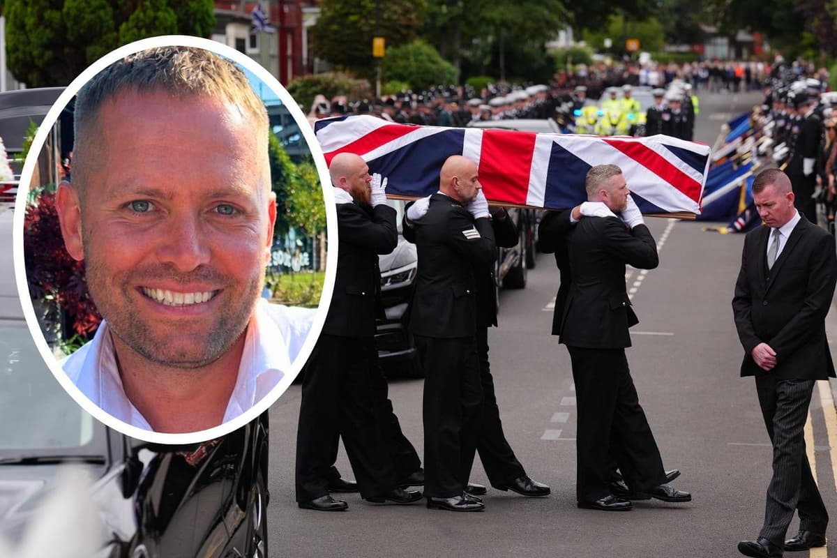Hundreds of police officers turn out in Hartlepool for funeral of PC ...