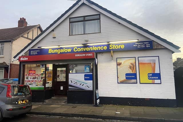 The Bungalow Convenience Store, in Stratford Road, Hartlepool, was targeted by a teenager in an attempted robbery.