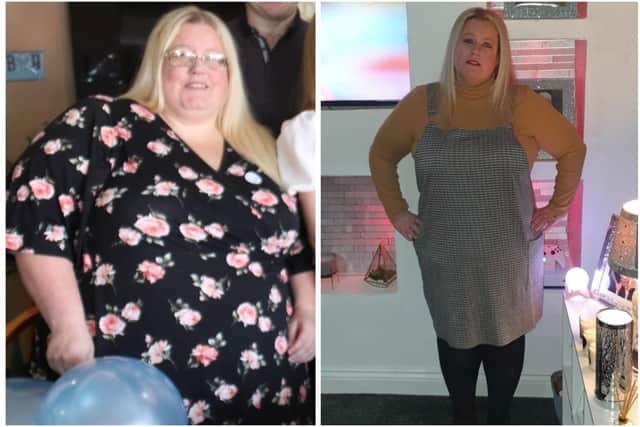 Samantha Usher weighed 32st at her heaviest but now feels better than ever after losing 13st.