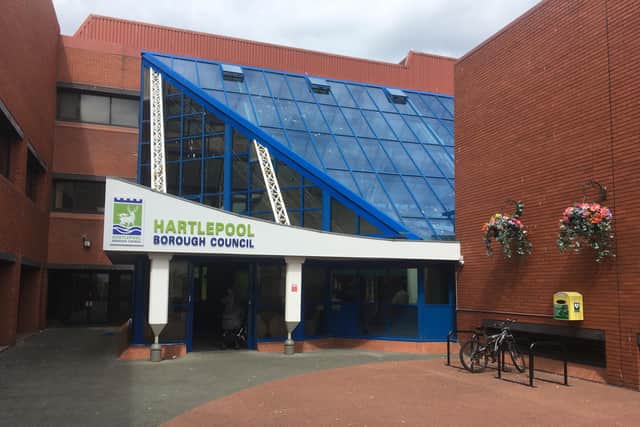 Hartlepool Civic Centre, where councillors are facing a 'huge decision' on council tax