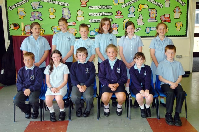 All these pupils were heading for pastures now from Elwick Hall School 16 years ago.