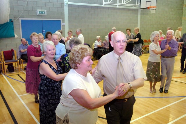 Members of the Headland Sports Centre tea dance group pictured 14 years ago. Are you in the photo?