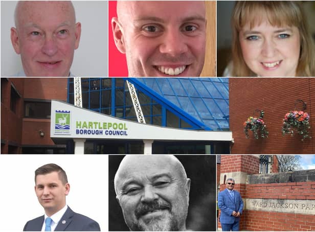 The candidates contesting the Rural West ward in the upcoming Hartlepool Borough Council elections.