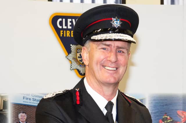 Ian Hayton, chief fire officer at Cleveland Fire Brigade