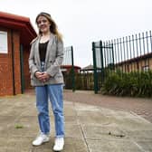 Samantha Williamson, NCT Hartlepool services delivery manager, stands outside the Family Hub at Hindpool Close, in Hartlepool. This is just one centre in the town that offers NCT services.