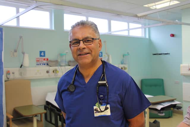 Hartlepool's hospital trust is due to hit the 10,000 vaccines milestone - but medical director Deepak Dwarakanath said there remained a “rump” who had not come forward