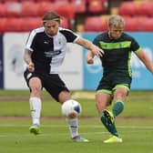 Nicky Featherstone in action for Hartlepool United in their pre-season friendly against Gateshead in 2020. Diehard Pools fans will have put some miles in by the time the two sides meet on Tyneside in early March.