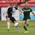 Nicky Featherstone in action for Hartlepool United in their pre-season friendly against Gateshead in 2020. Diehard Pools fans will have put some miles in by the time the two sides meet on Tyneside in early March.