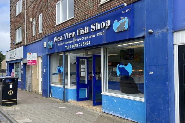 West View Fish Shop has a 4.6 out of 5 star rating and 285 reviews. One customer commented on the "massive portion of chips" they serve.