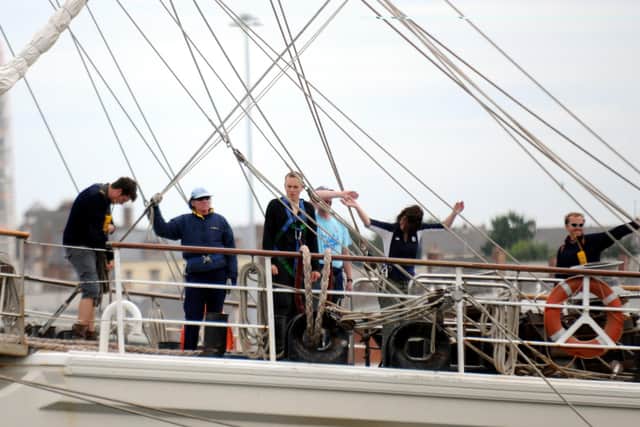 One of the crews in the Hartlepool leg of the 2010 Tall Ships Races. Could you follow in their footsteps?