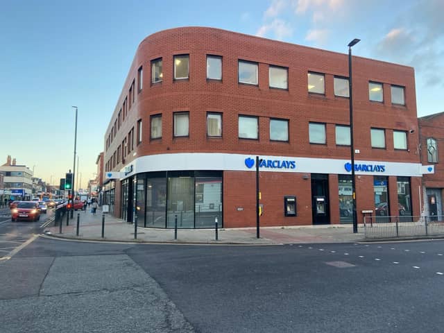 Barclays bank in York Road, Hartlepool, is due to close in early May.