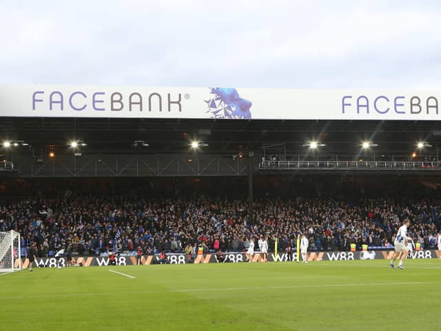 The incident took place at a railway station before Hartlepool United's FA Cup match with Crystal Palace.