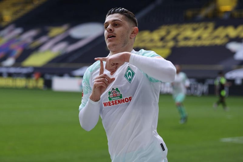Aston Villa are planning a fresh move for Werder Bremen winger Milot Rashica ahead of the summer window. (Football Insider)

(Photo by Joosep Martinson/Getty Images)