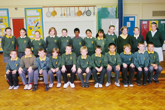 Who do you recognise in this St Joseph's Catholic Primary photo from 14 years ago?