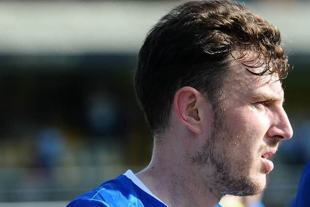 Kieran Wallace had been suffering with illness ahead of Hartlepool United's National League fixture with Oxford City.