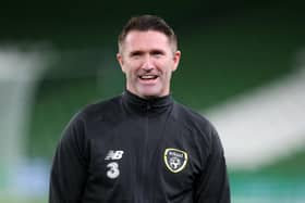Robbie Keane assistant manager of Republic of Ireland.