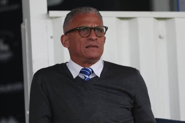 Hartlepool United interim manager Keith Curle confirmed the signing of ex-Bradford City striker Theo Robinson at the club's fan forum event at the Suit Direct Stadium. (Credit: Mark Fletcher | MI News)