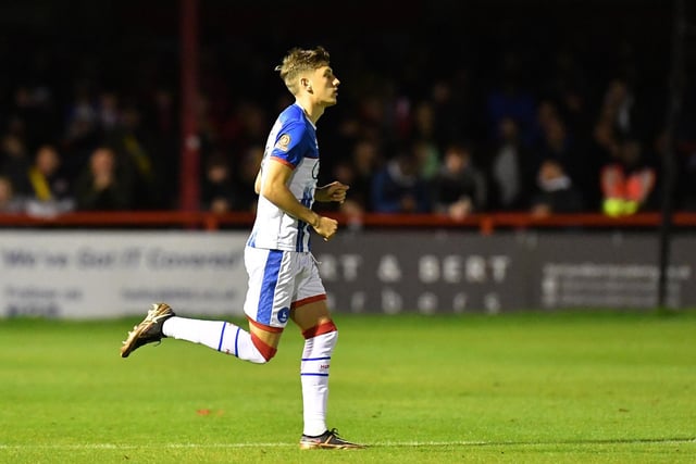 Grey has been operating just off the front two in recent weeks but could make up part of that forward pair at Aldershot.