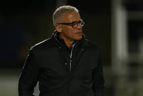 Keith Curle is hoping for a successful January on and off the field for Hartlepool United. (Credit: Michael Driver | MI News)