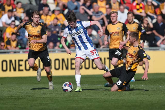 His most challenging afternoon in a Hartlepool shirt. Right of a back four but Newport had done their homework and kept him shackled offensively whilst doubling up on him themselves. Gave possession away quite frequently at times in the first half but almost created a consolation for Pools late on. (Photo: Mark Fletcher | MI News)