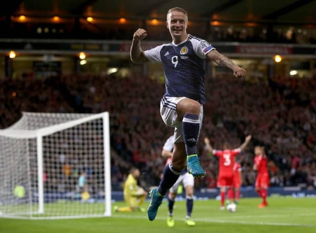Scotland striker Leigh Griffiths has found a new club.  (Photo by Ian MacNicol/Getty Images)