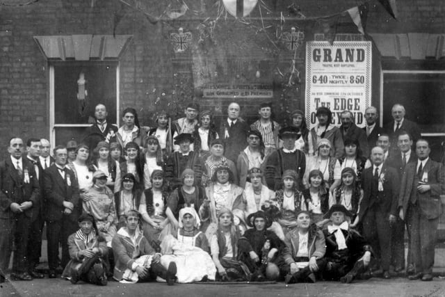 The Little Green Charity shop, on Murray Street, sent the Hartlepool Mail this photo of residents dressed for the first carnival of the town, in 1925.
