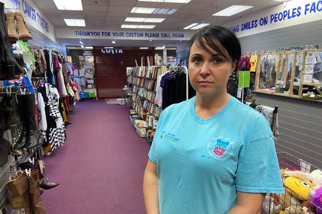 Kelly Pearson, shop manager