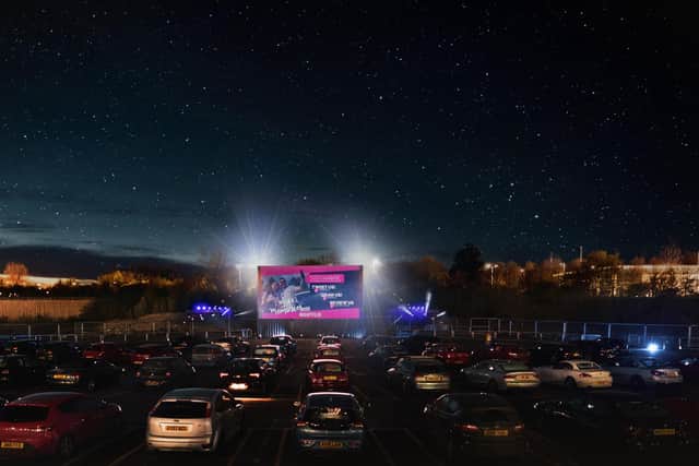 A Nightflix picture of one of its outdoor cinemas.