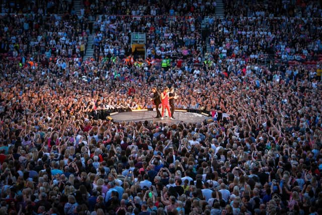 Over 30,000 fans watched Gary Barlow, Mark Owen and Howard Donald perform in 2019. (Photo: Tom Banks)