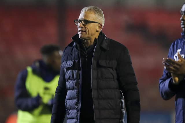 Keith Curle has explained his Christmas Day decision for his Hartlepool United squad. (Credit: Tom West | MI News)