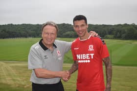 Marvin Johnson has signed a new one-year deal at Middlesbrough.