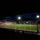 The Racecourse Ground, Wrexham. (Photo by Lewis Storey/Getty Images)