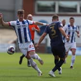 Alex Lacey was left out of the Hartlepool United squad to face Blackburn Rovers in the Carabao Cup. (Credit: Mark Fletcher | MI News)