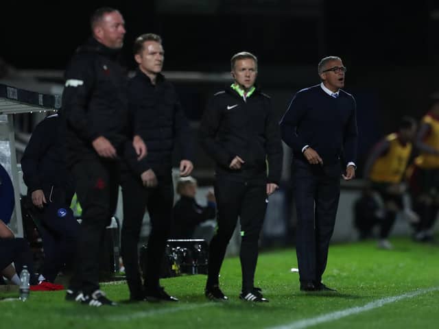 Keith Curle has named his team to face Carlisle United (Credit: Mark Fletcher | MI News)