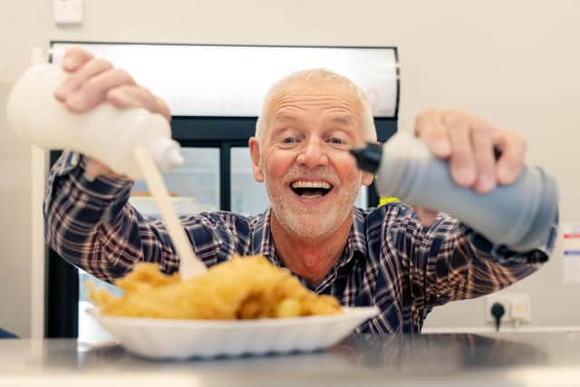 Richard Farley is continuing to run Farley's Fish and Chip Shop in Peterlee despite moving into a retirement community.