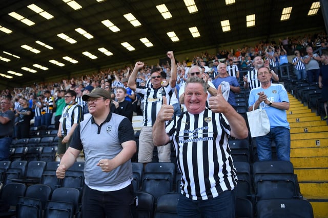 National League side Notts County would be one of the best supported with an average gate of 6,866.