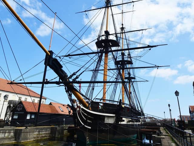 HMS Trincomalee. Picture by FRANK REID