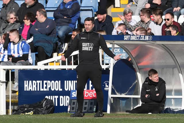 Graeme Lee admits it was a game to forget for Hartlepool United against Leyton Orient. (Credit: Mark Fletcher | MI News)