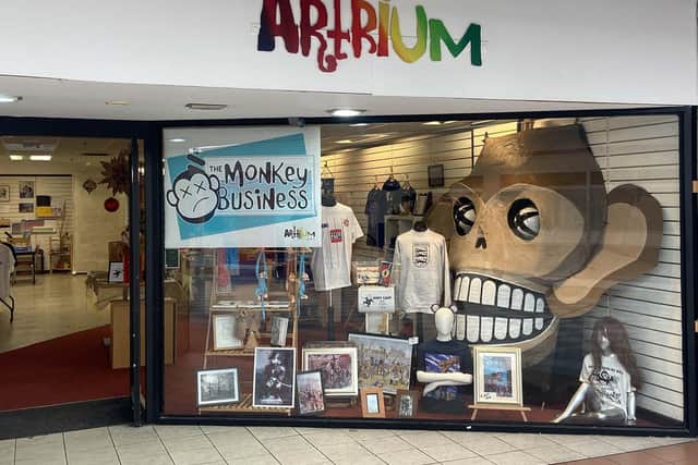 The shop is part of mental health charity Artrium./Photo: Frank Reid