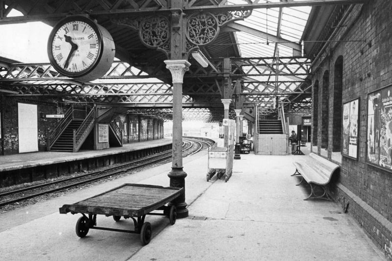 Do you remember Hartlepool's railway station looking like this in 1979?