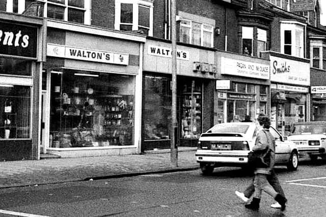 The outside of Walton's which was a big favourite in York Road.