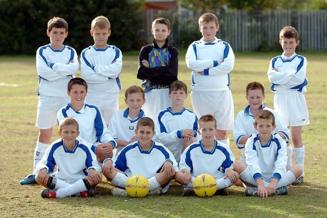 Young footballers from Dyke House who were ready for action in 2006. Recognise anyone?