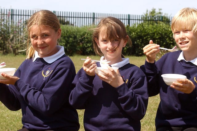 Owton Manor Primary School put on a strawberry tea in 2006. Were you there?