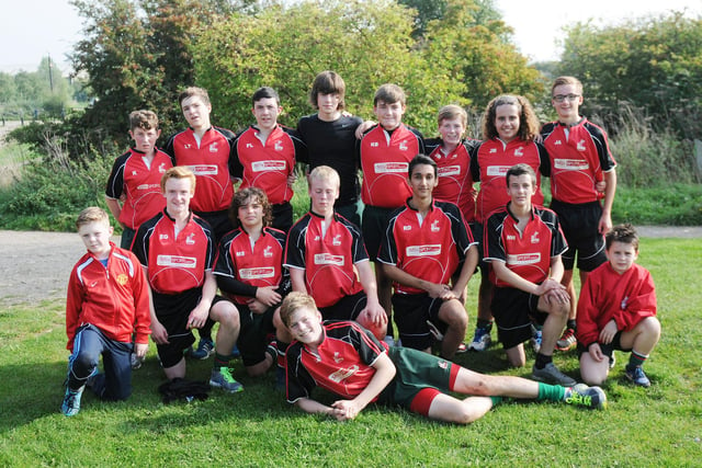 West Hartlepool Rugby Club Under 15s took part in a run at Summerhill Country Park in 2013.