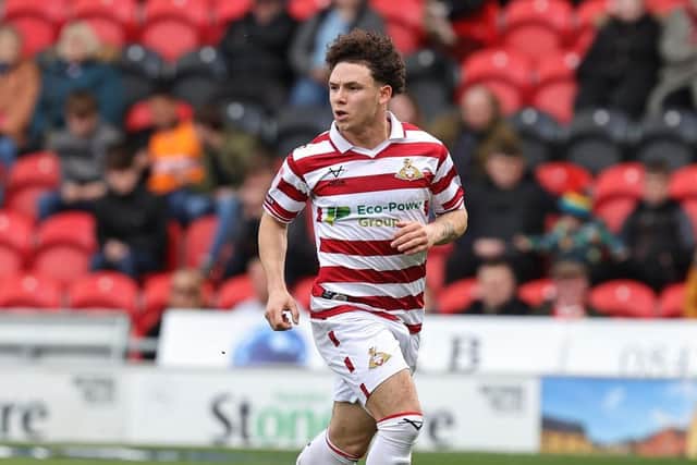 John Askey added full-back Charlie Seaman to his ranks on a season-long loan deal from Doncaster Rovers. (Photo by Pete Norton/Getty Images)