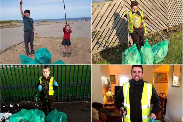 Some of the inspirational litter pickers who are making such a difference in Hartlepool.