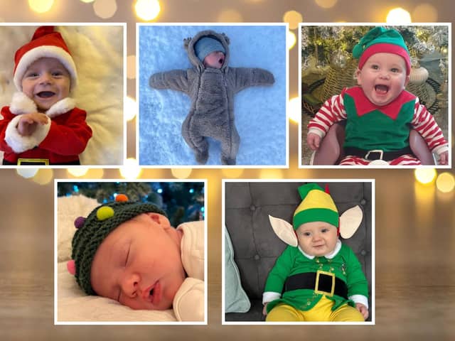 Celebrating Baby's First Christmas with families across Hartlepool - thank you to everyone who contributed a photo.